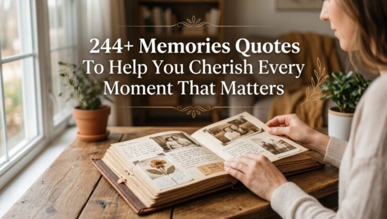 244+ Memories Quotes To Help You Cherish Every Moment That Matters