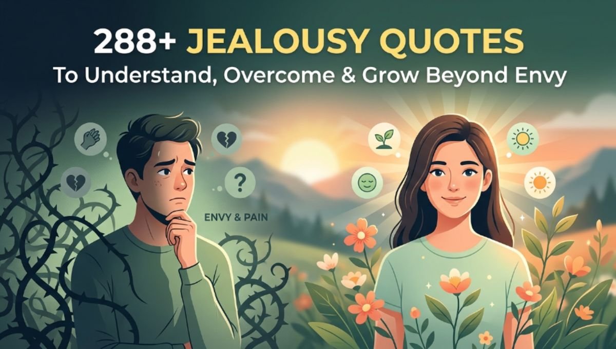 288+ Jealousy Quotes To Understand, Overcome & Grow Beyond Envy