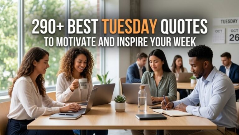 290+ Best Tuesday Quotes To Motivate And Inspire Your Week