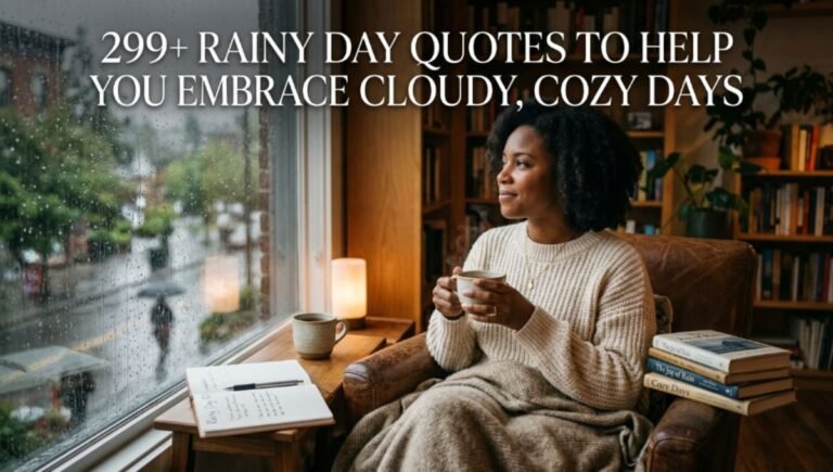 299+ Rainy Day Quotes To Help You Embrace Cloudy, Cozy Days