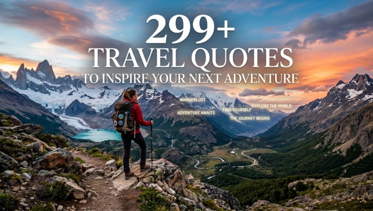 299+ Travel Quotes To Inspire Your Next Adventure