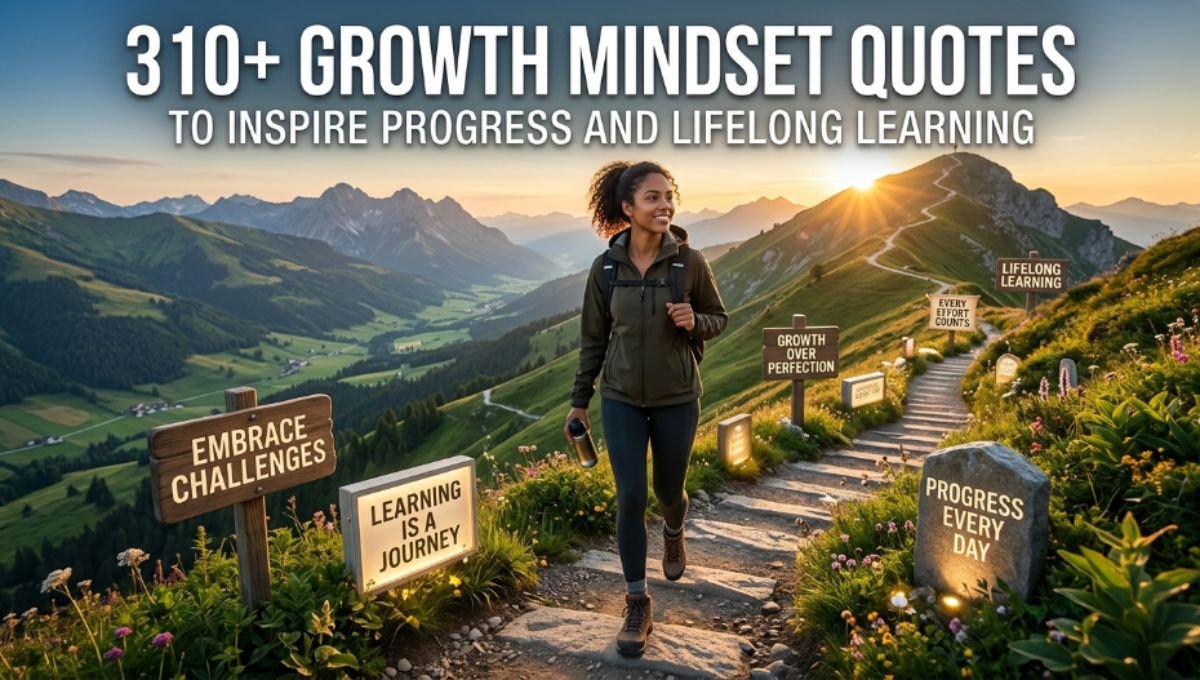 310+ Growth Mindset Quotes To Inspire Progress And Lifelong Learning
