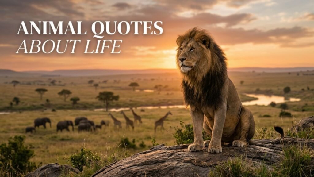 Animal Quotes About Life