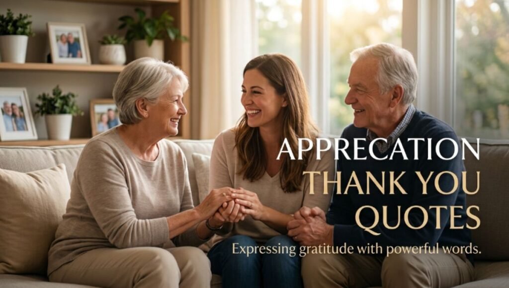 Appreciation Thank You Parents Quotes