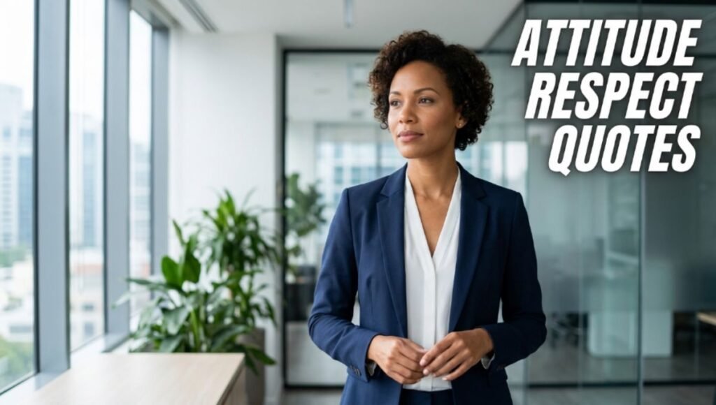 Attitude Respect Quotes