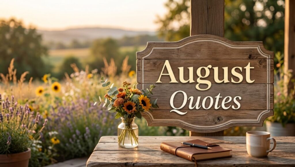 August Quotes