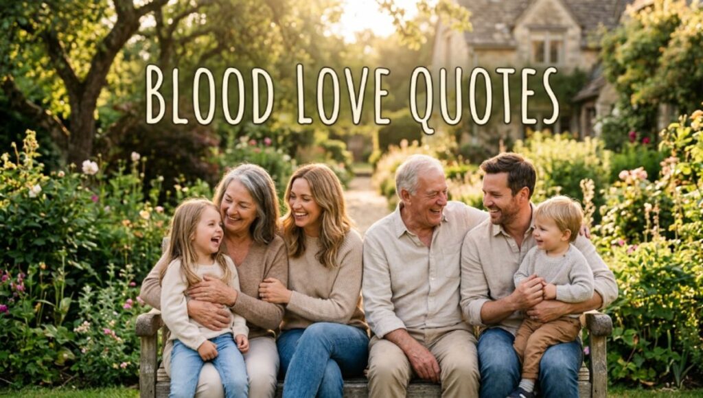 Blood Love Quotes
