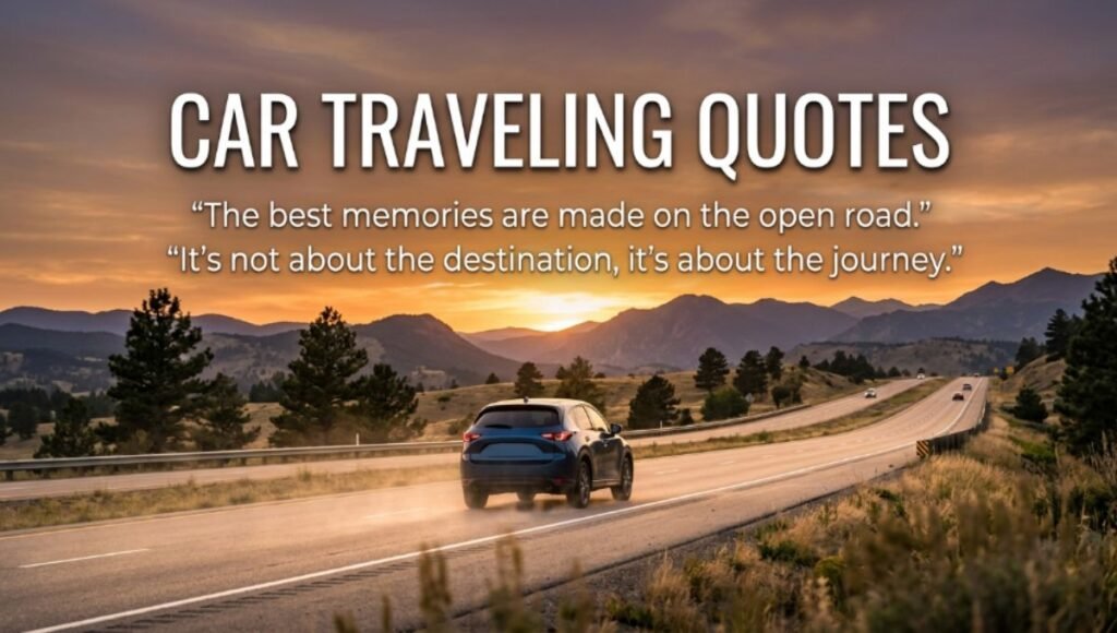 car traveling quotes