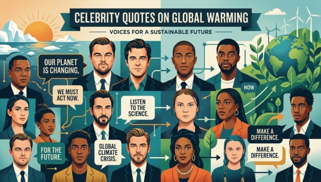 Celebrity Quotes on Global Warming