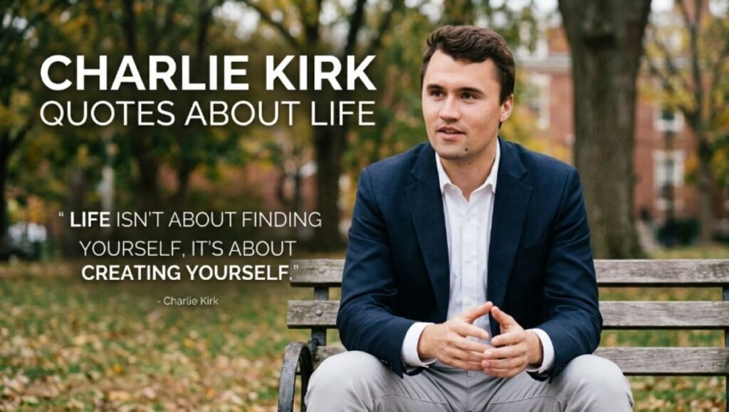 Charlie Kirk Quotes About Life