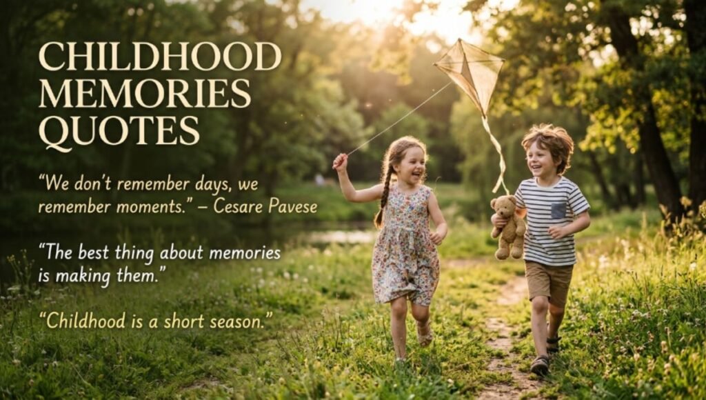 Childhood Memories Quotes