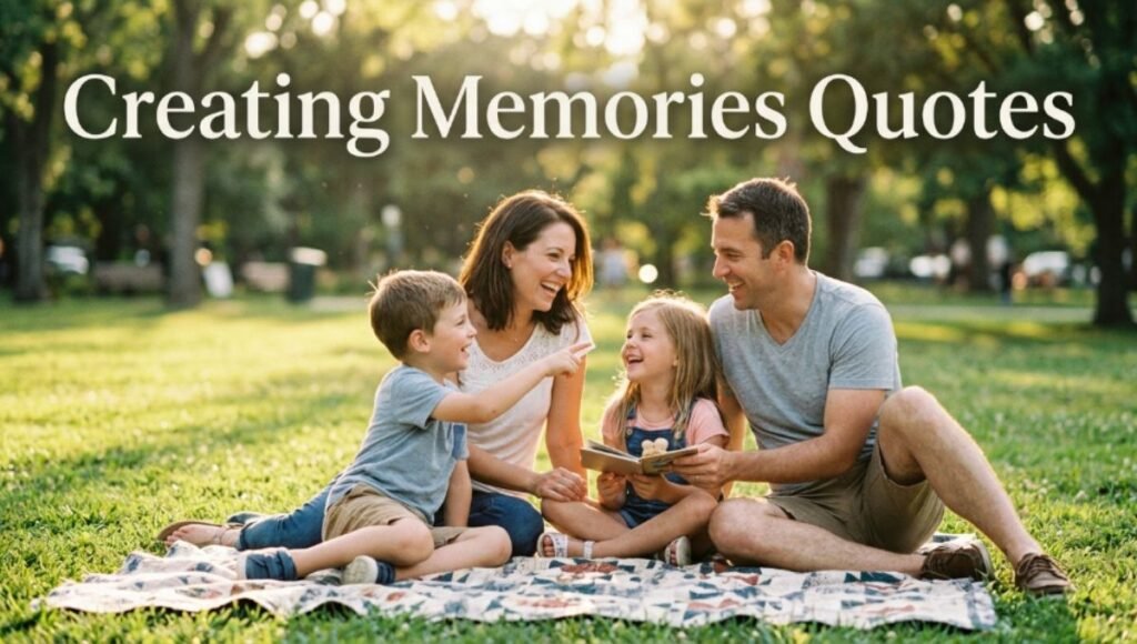 Creating Memories Quotes