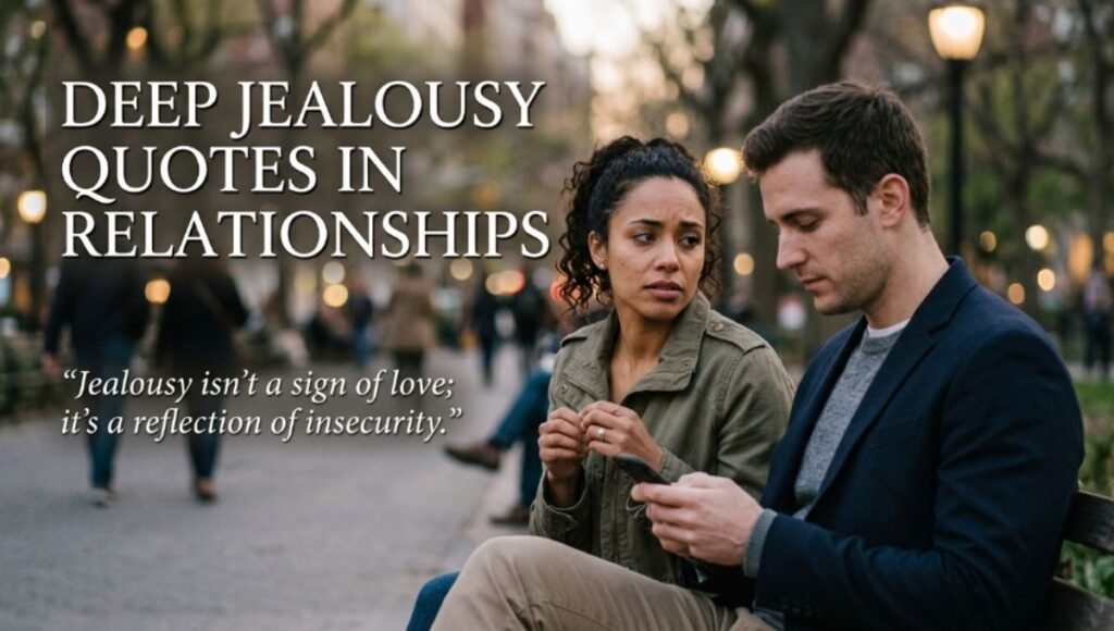 Deep Jealousy Quotes in Relationships