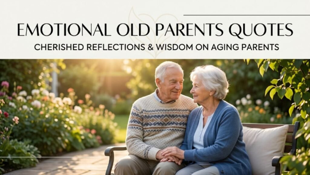 Emotional Old Parents Quotes