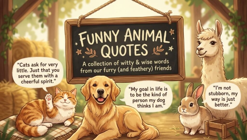 Funny Animal Quotes