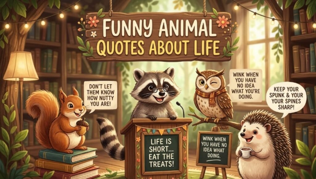 Funny Animal Quotes About Life