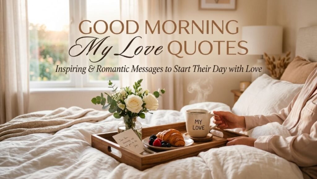 Good Morning My Love Quotes