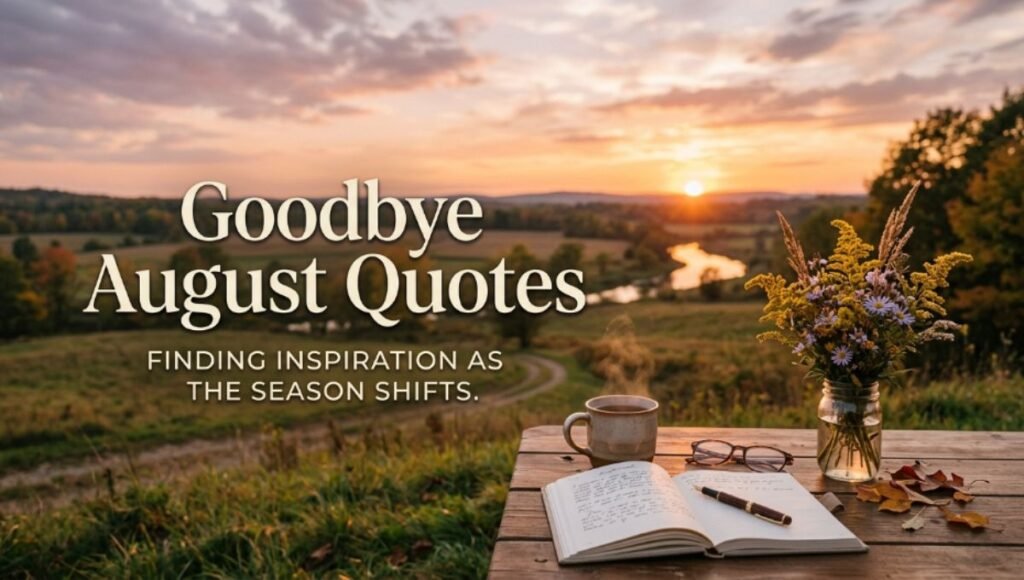 Goodbye August Quotes