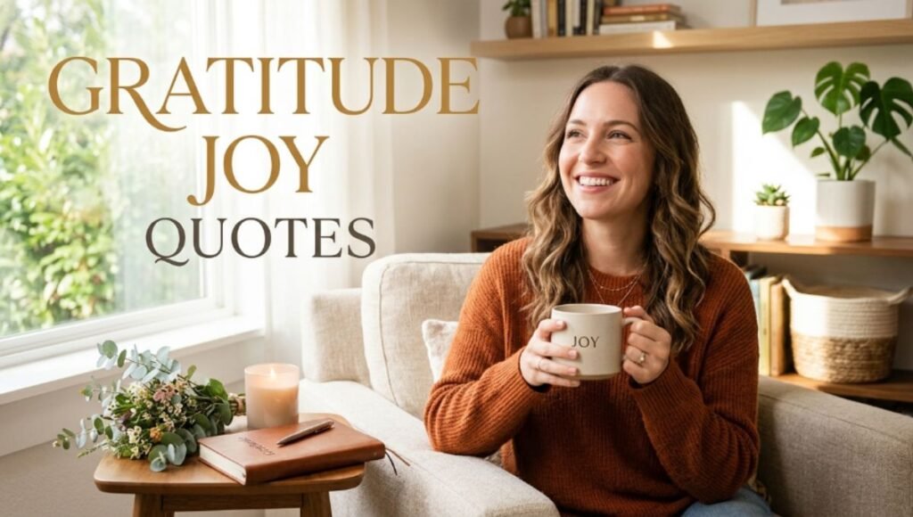 Gratitude Joy Quotes