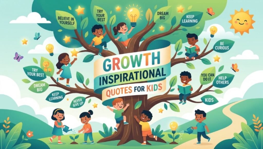 Growth Inspirational Quotes for Kids