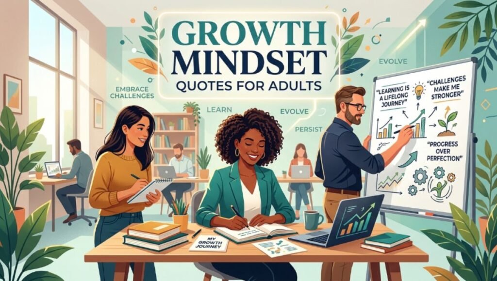 Growth Mindset Quotes for Adults