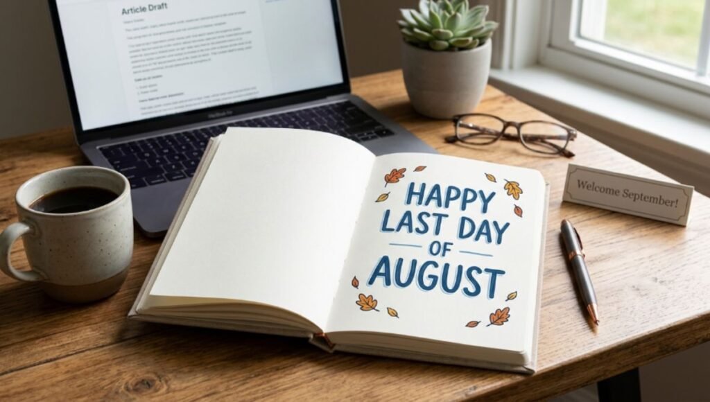 Happy Last Day of August