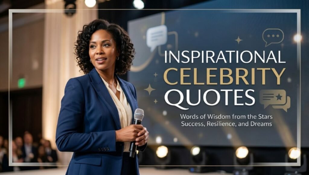 Inspirational Celebrity Quotes