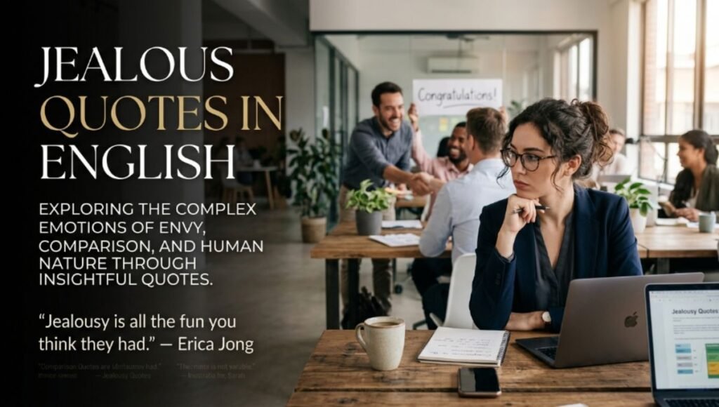Jealous Quotes in English