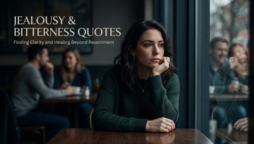 Jealousy Bitterness Quotes