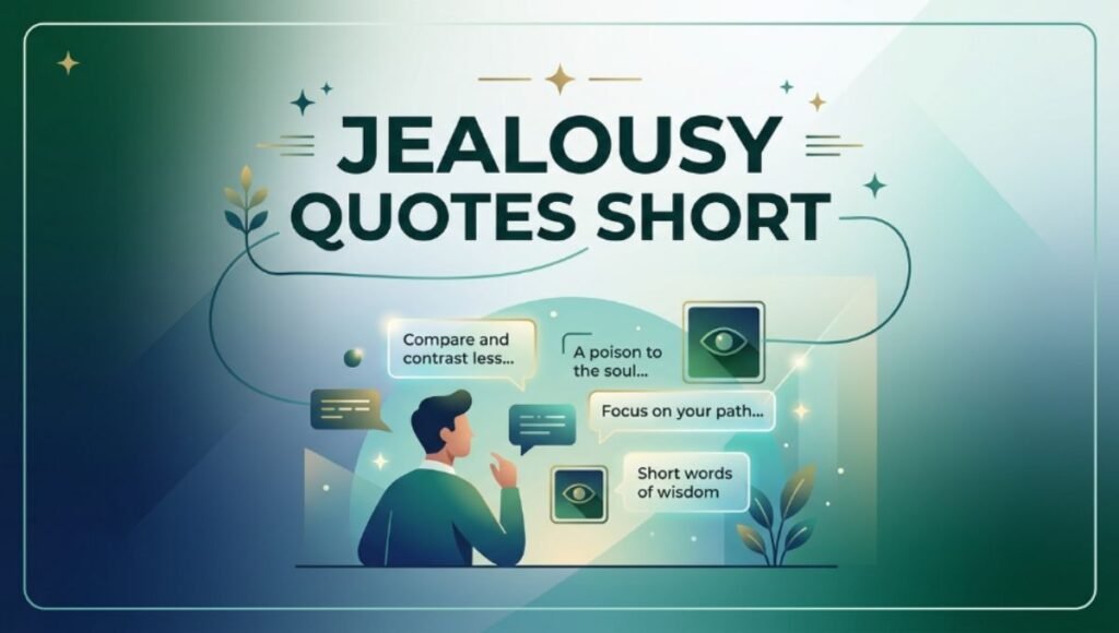 Jealousy Quotes Short