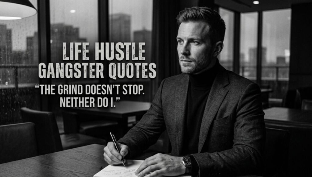 Life Hustle Gangster Quotes