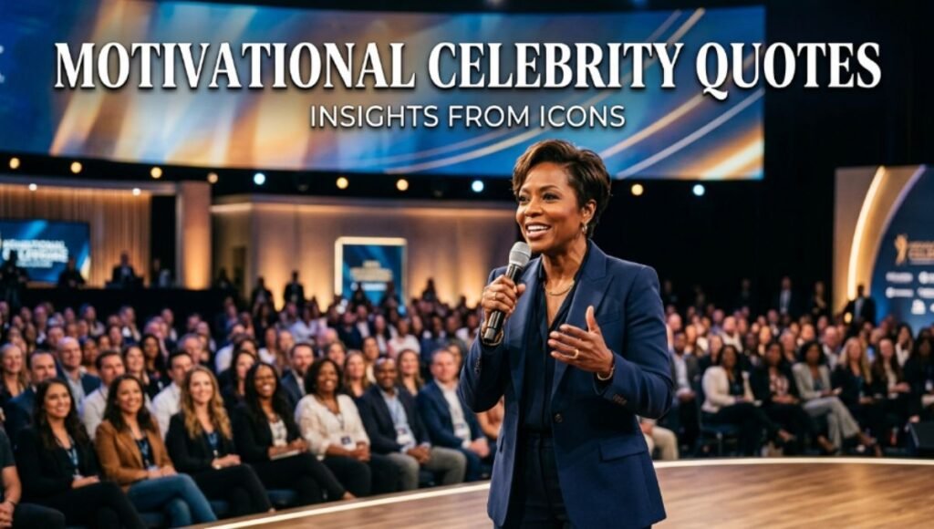 Motivational Celebrity Quotes