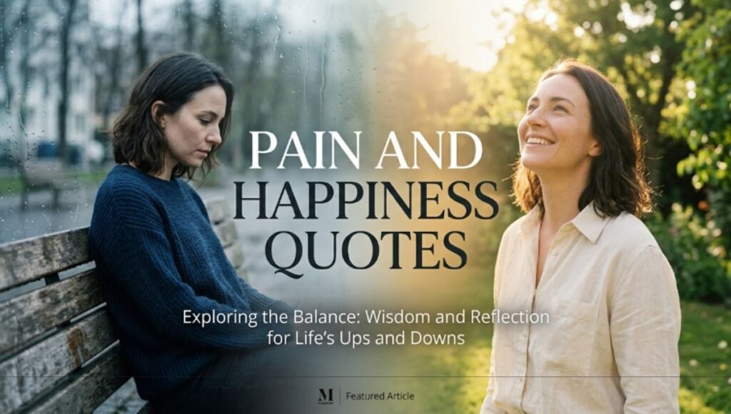 Pain and Happiness Quotes
