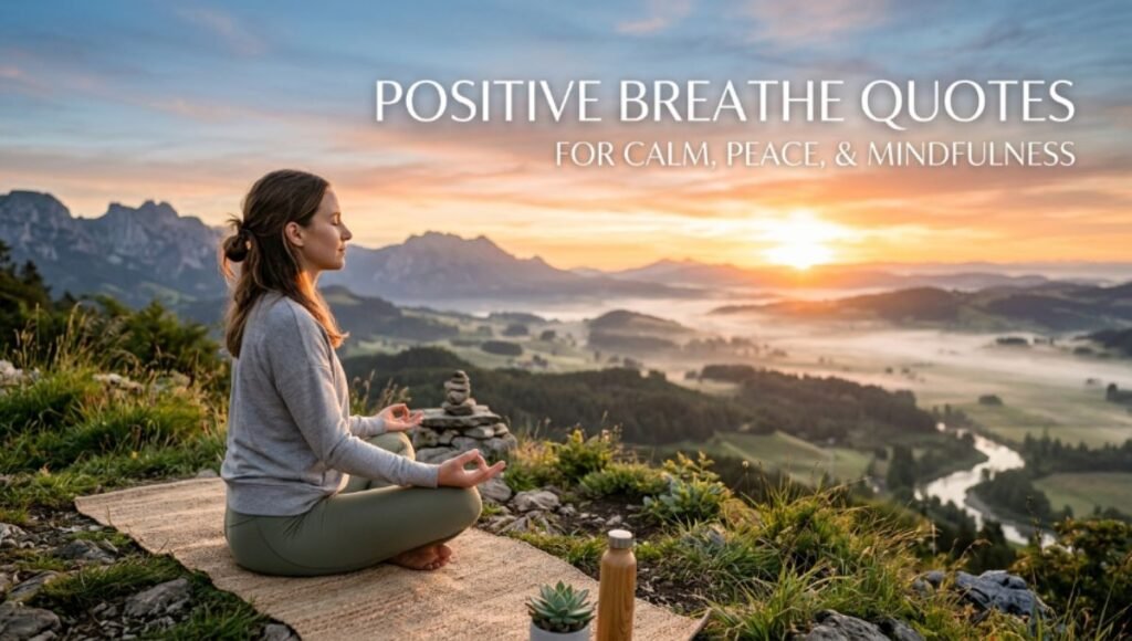 Positive Breathe Quotes