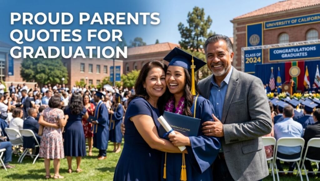 Proud Parents Quotes For Graduation