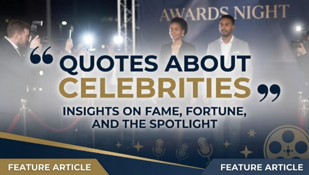 Quotes About Celebrities
