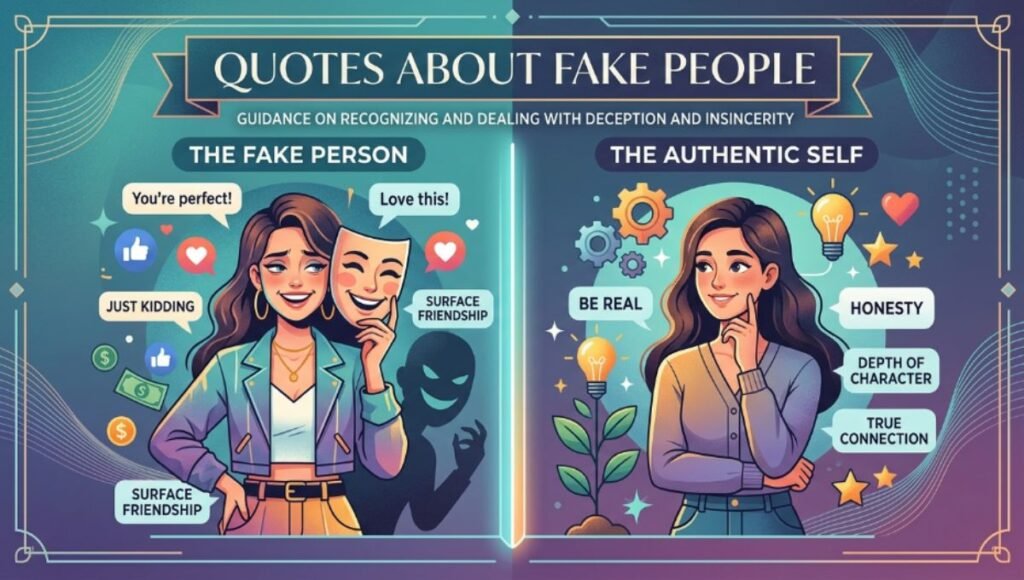 Quotes About Fake People