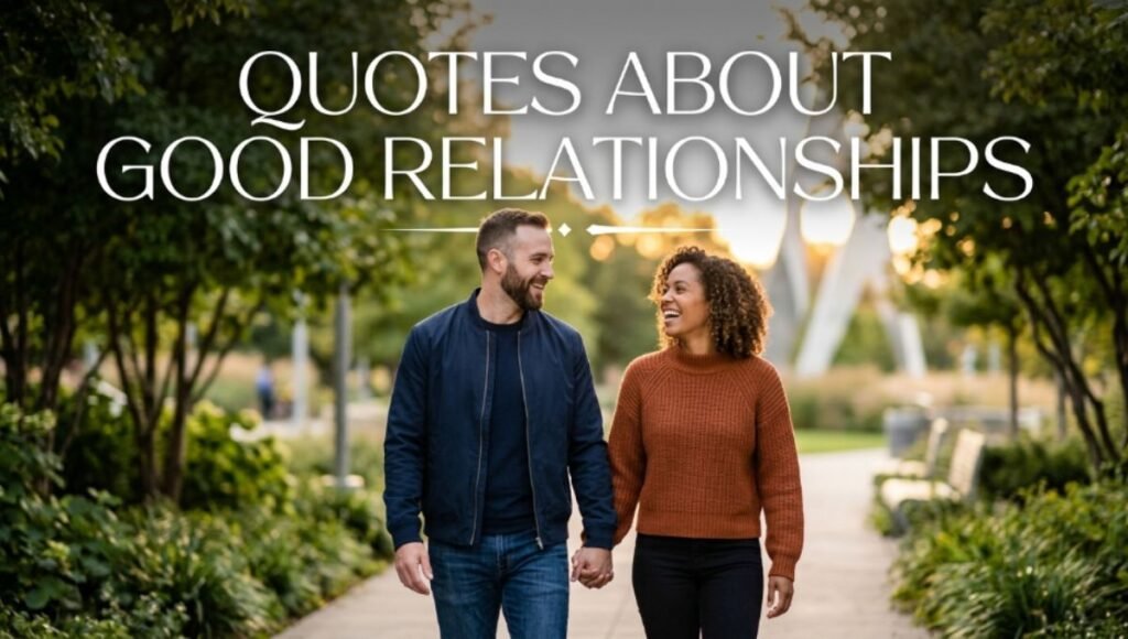 Quotes About Good Relationships