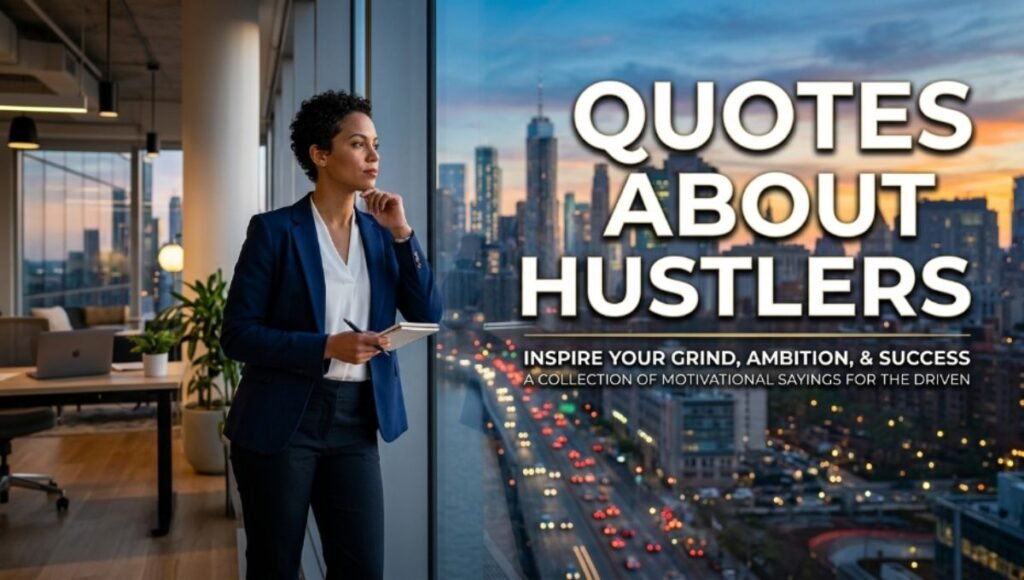 Quotes About Hustlers