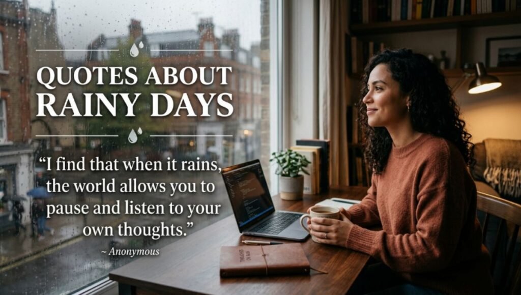 Quotes About Rainy Days