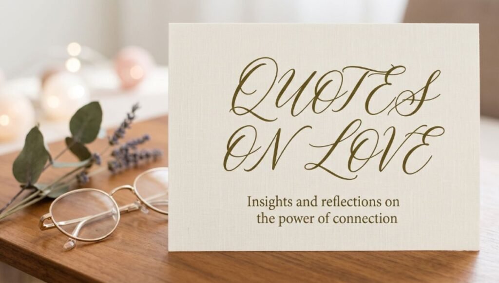 Quotes on Love
