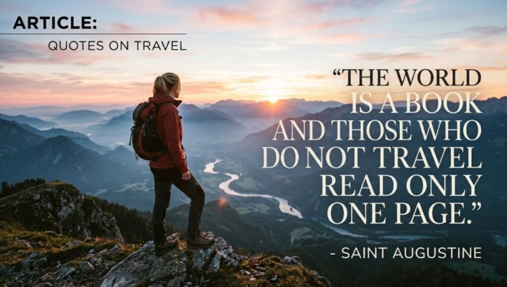 quotes on travel