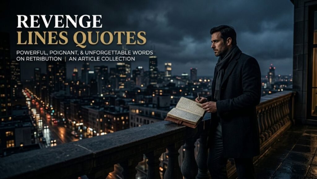 Revenge Lines Quotes