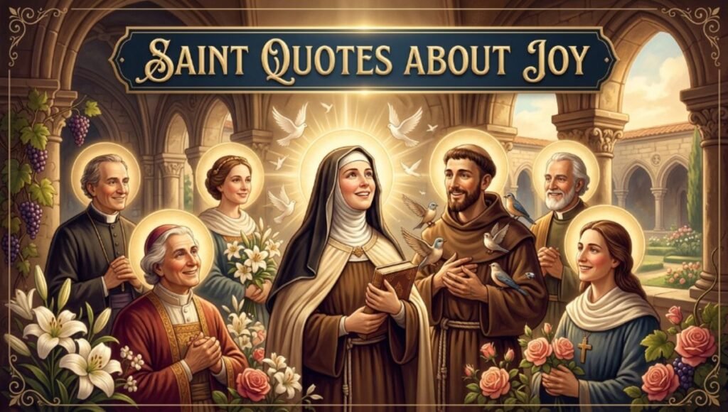 Saint Quotes About Joy