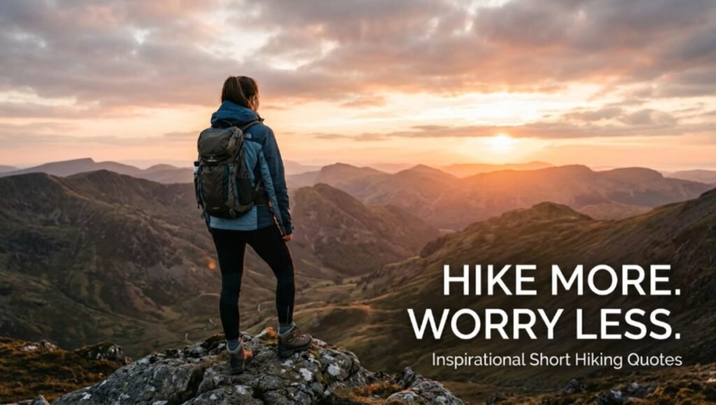Short Hiking Quotes