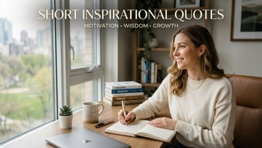 Short Inspirational Quotes