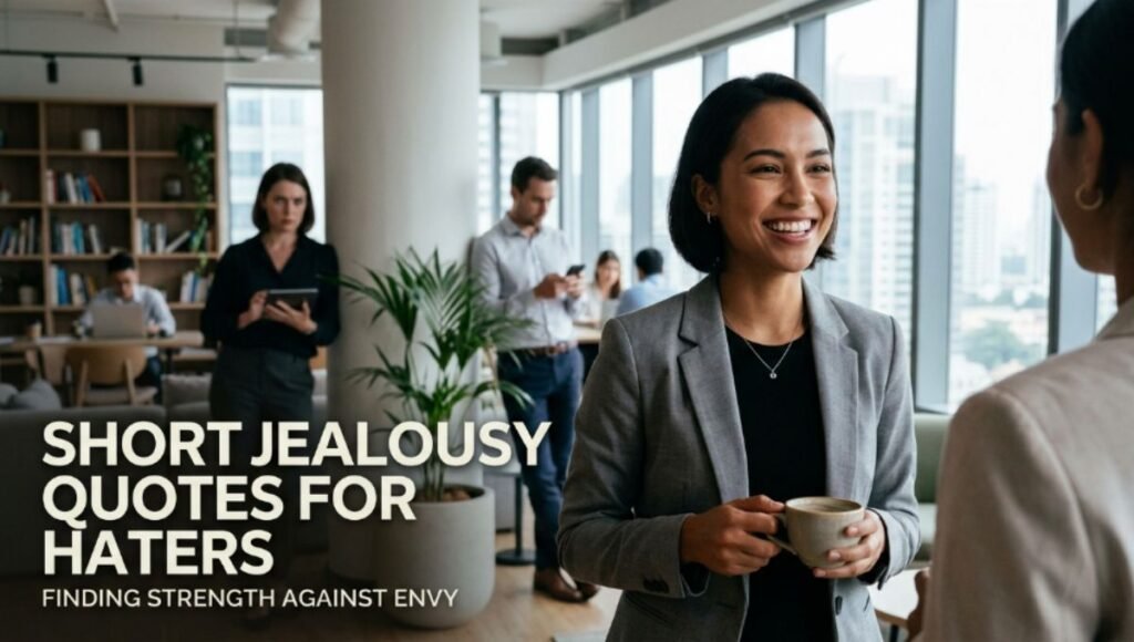 Short Jealousy Quotes for Haters