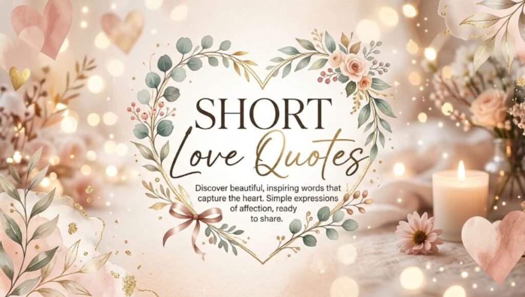 Short Love Quotes