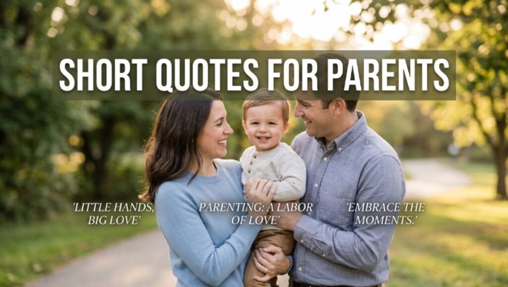 Short Quotes For Parents