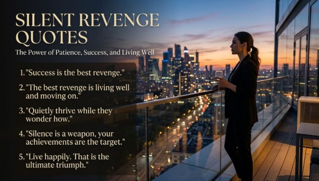 Silent Revenge Quotes